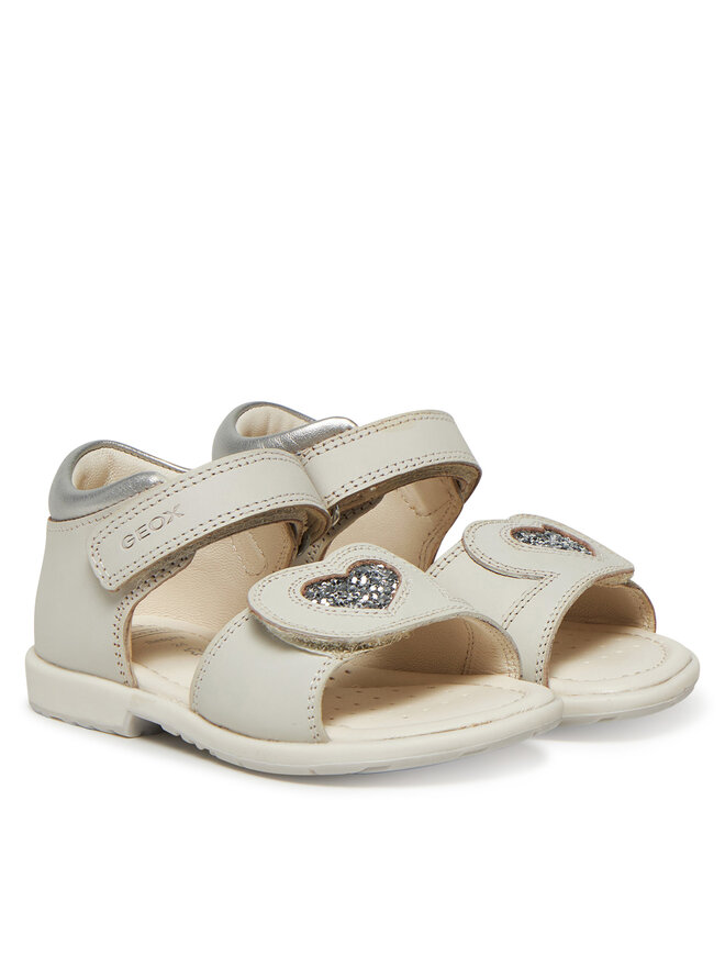 Geox Szandál Geox B Verred B5521B 085NF C1Z1N S Fehér