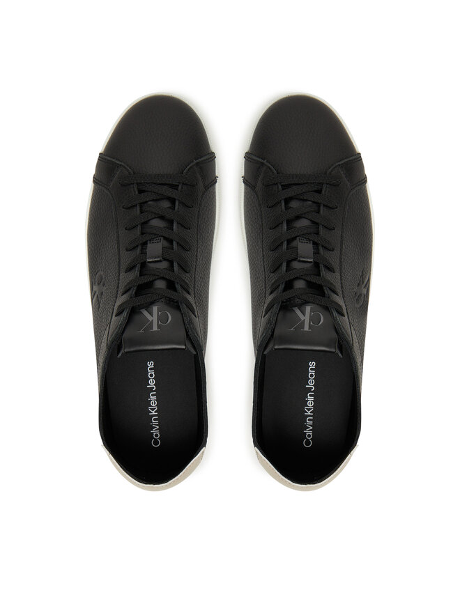 Calvin Klein Jeans Сникърси Calvin Klein Jeans Low Profile Cupsole Tmb Lth YM0YM01331 Черен
