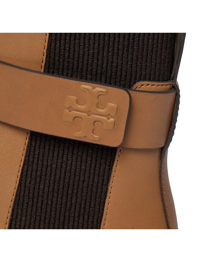 Tory Burch Челсі Tory Burch Double T Chelsea Boot 152831 Бежевий