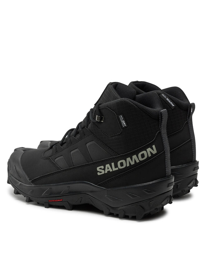 Salomon Trekkingi Salomon Crosstrak Waterproof L47570200 Czarny