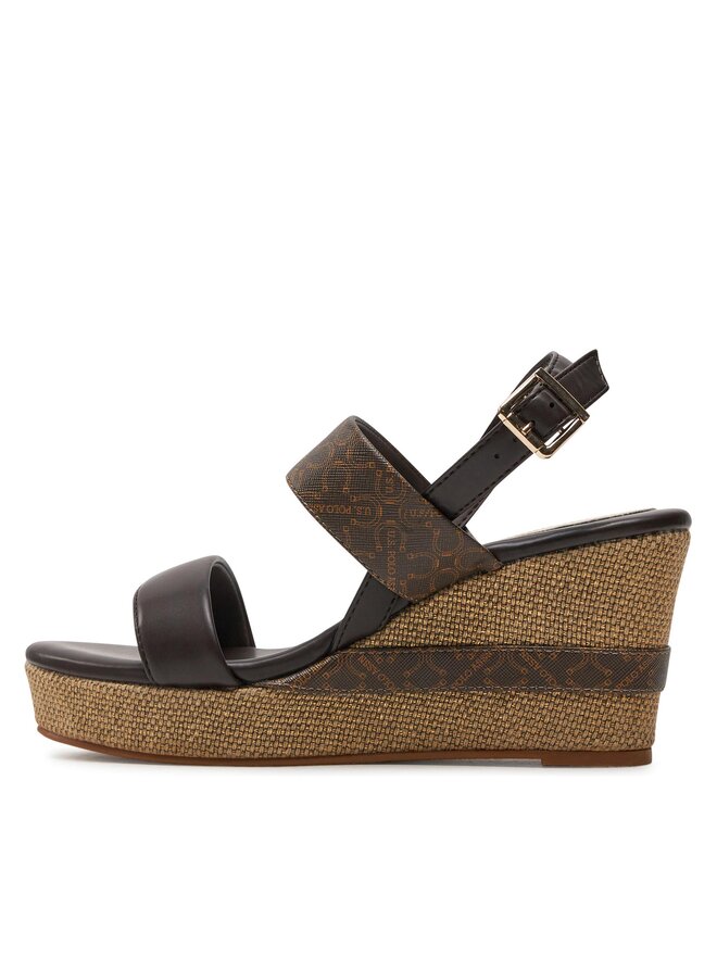 U.S. Polo Assn. Σανδάλια U.S. Polo Assn. Alyssa019 Print Καφέ