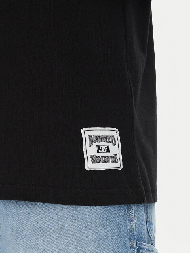 DC DC T-Shirt ADYKT03256 Μαύρο Regular Fit