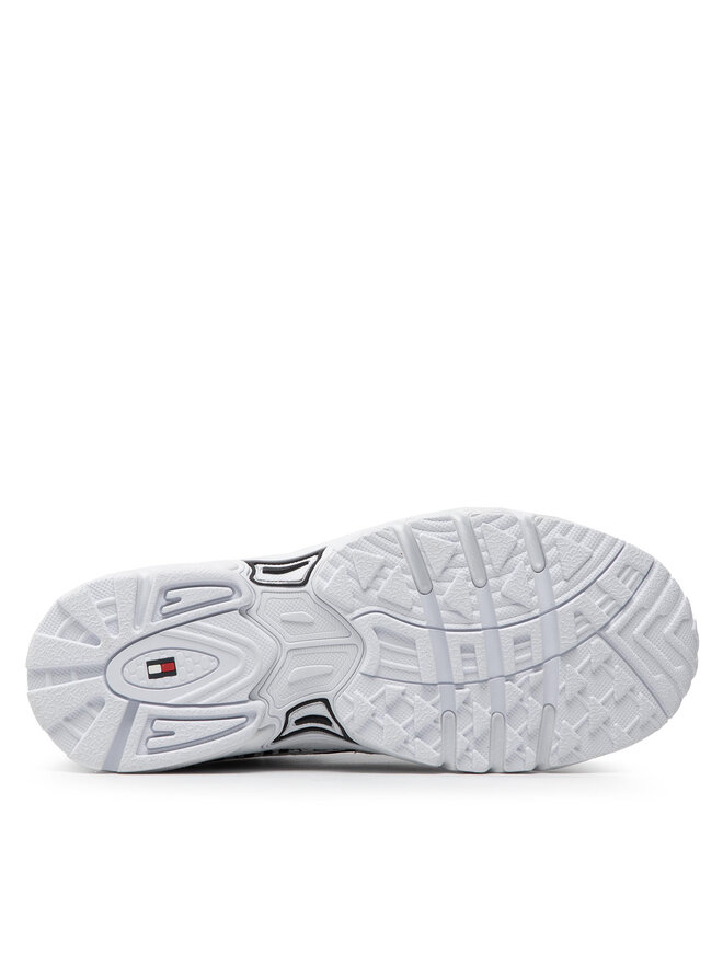 Tommy Jeans Сникърси Tommy Jeans Archive Wild Animal Runner EN0EN01646 Бял