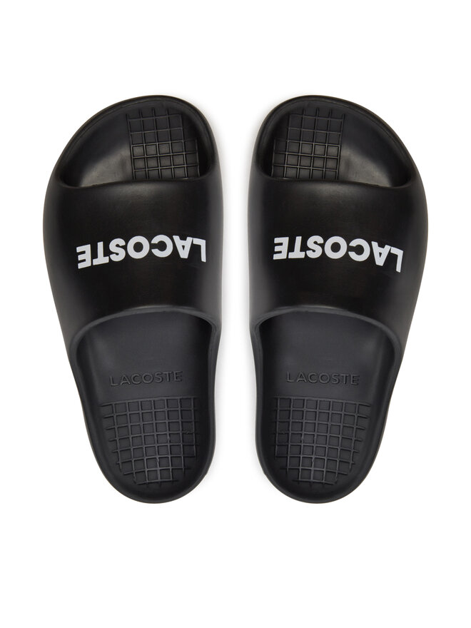 Lacoste Şlapi Lacoste Serve Slide 2.0 747CFA0020 Negru