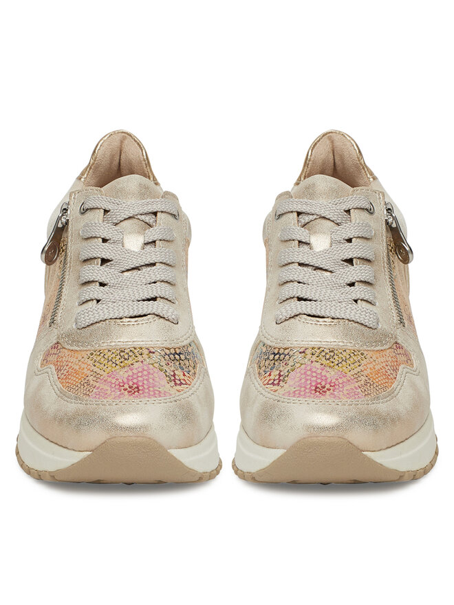 Rieker Sneakersy Rieker N7422-91 Béžová