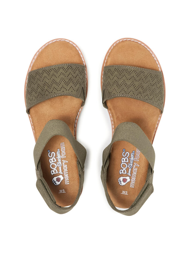 Skechers Sandały Skechers Desert Kiss 31440/OLV Zielony