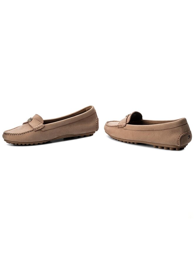 Tommy Hilfiger Mokasyny Tommy Hilfiger Moccasin With Chain Detail FW0FW02783 Różowy