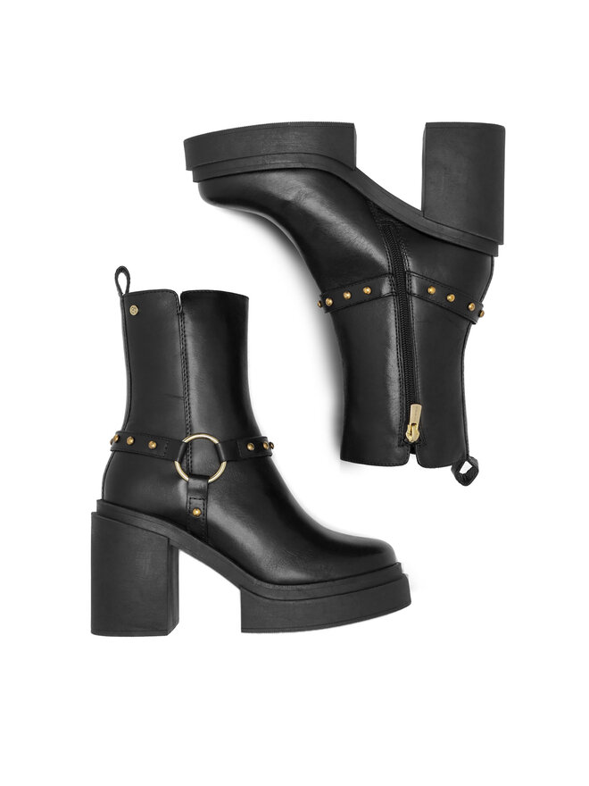 Eva Minge Stiefeletten Eva Minge HONDA-03 Schwarz
