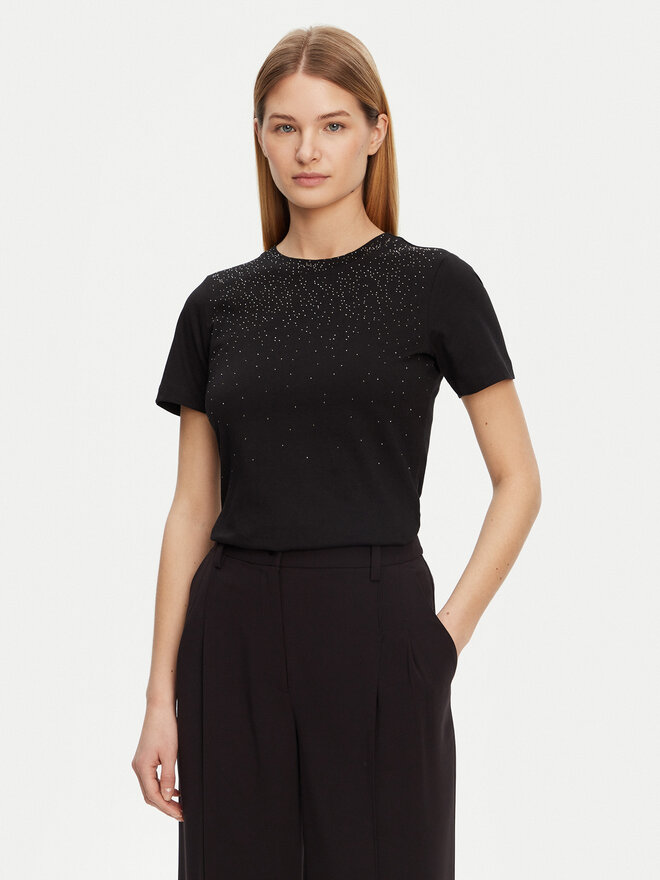 Marciano Guess Marciano Guess Marškinėliai 5RGI02 6298A Juoda Regular Fit