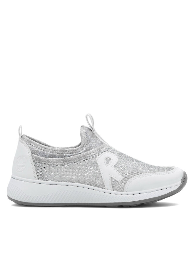 Rieker Sneakers Rieker N5554-81 Silberfarben