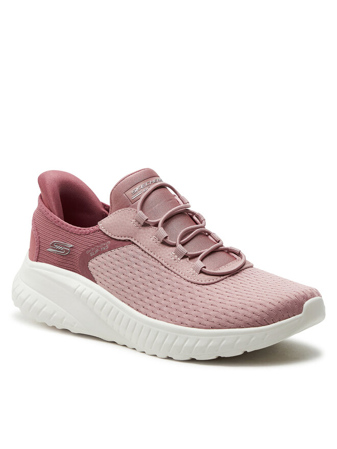 Skechers Sneakersy Skechers Bobs Squad Chaos-In Color 117504/BLSH Růžová