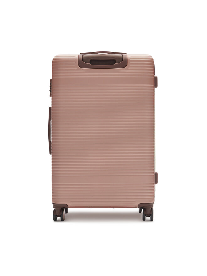 Monnari Μεγάλη Βαλίτσα Monnari WALIMP0-24W-LUG0022-K026 Ροζ