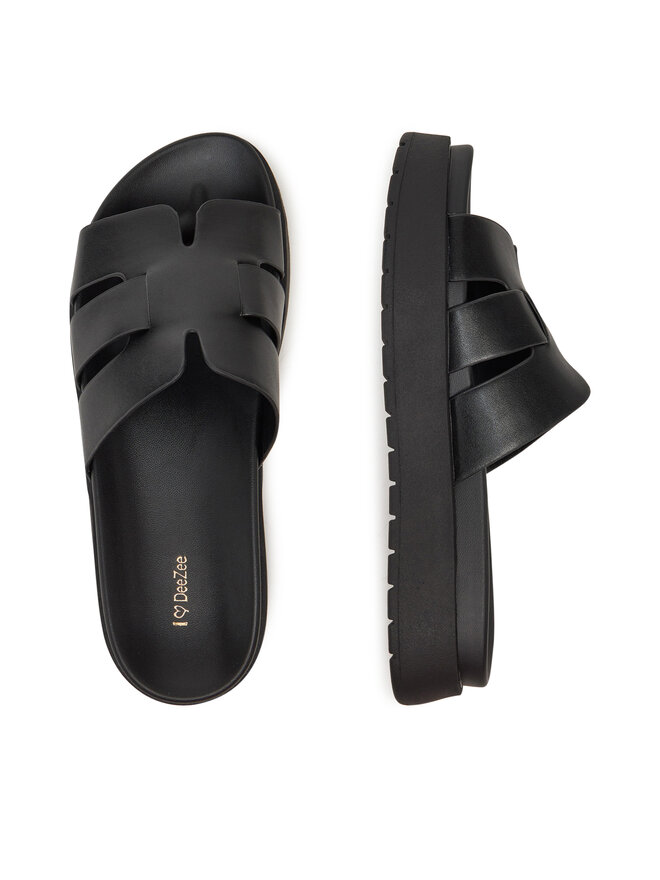 DeeZee Klapki DeeZee HY69916-5 Czarny