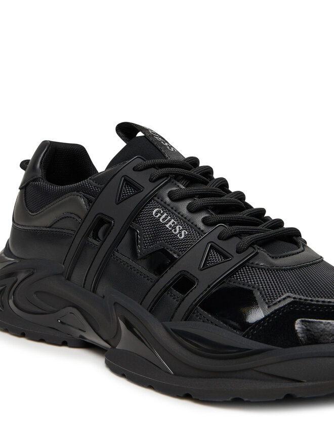 Guess Sneakers Guess FMFUNO ELL12 Schwarz