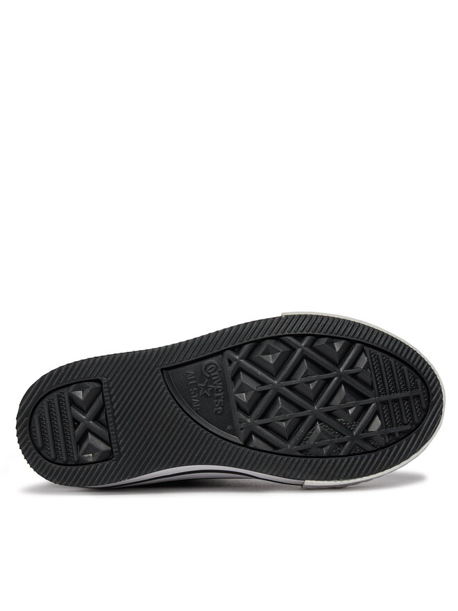 Converse Кецове Converse Chuck Taylor All Star Lift Platform High Top Little Kids 372859C Черен