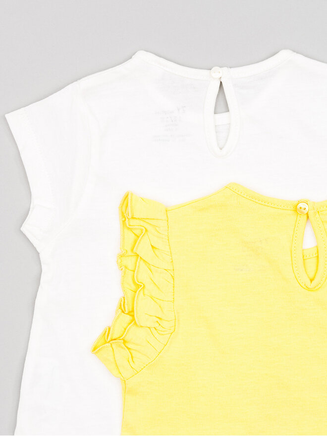 Zippy Zippy Σετ 2 T-Shirts ZBGAP0303 23014 Έγχρωμο Regular Fit