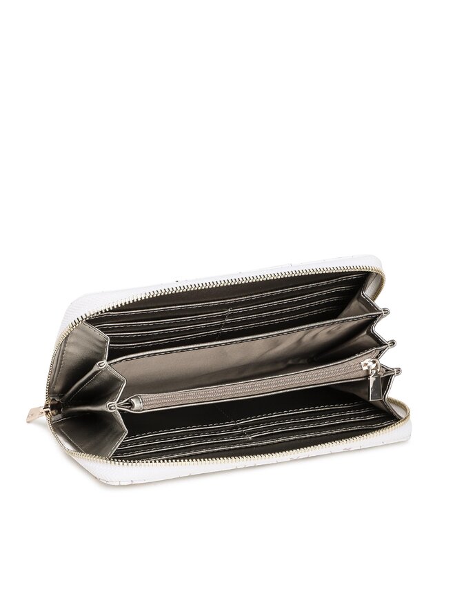 Guess Veliki ženski novčanik Guess Eco Brenton (ESG) Slg SWESG8 39046 Bijela