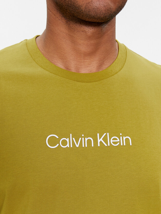 Calvin Klein Calvin Klein T-Shirt Hero K10K111346 Grün Regular Fit
