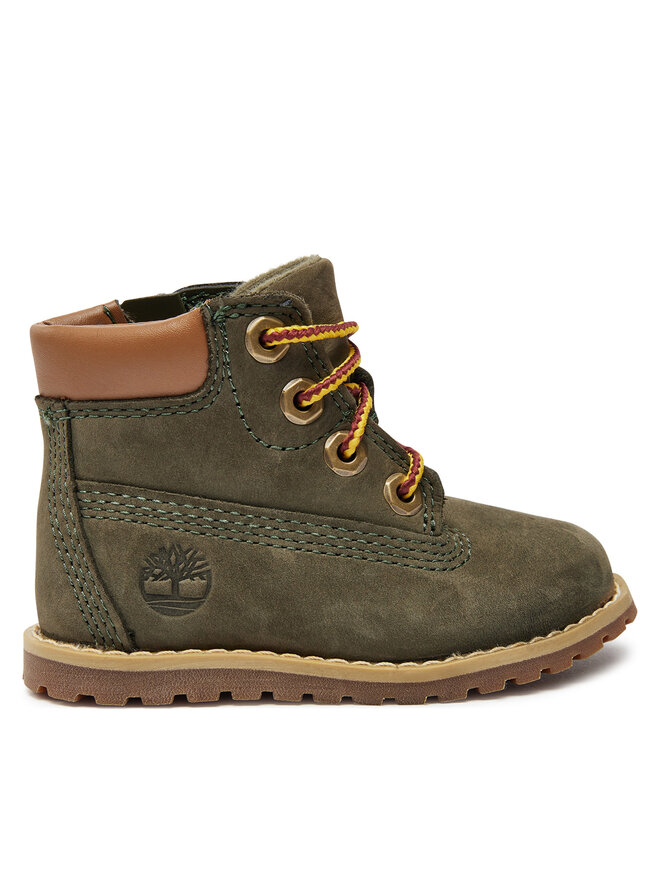 Timberland Botines planos Timberland Pkey Pine 6In Boot TB1A1VOSA581 Verde