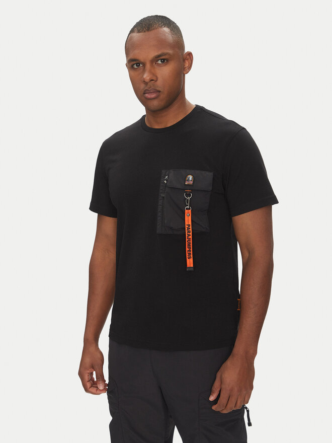 Parajumpers Parajumpers T-Shirt Mojave 25SMPMTSRE07 Schwarz Regular Fit