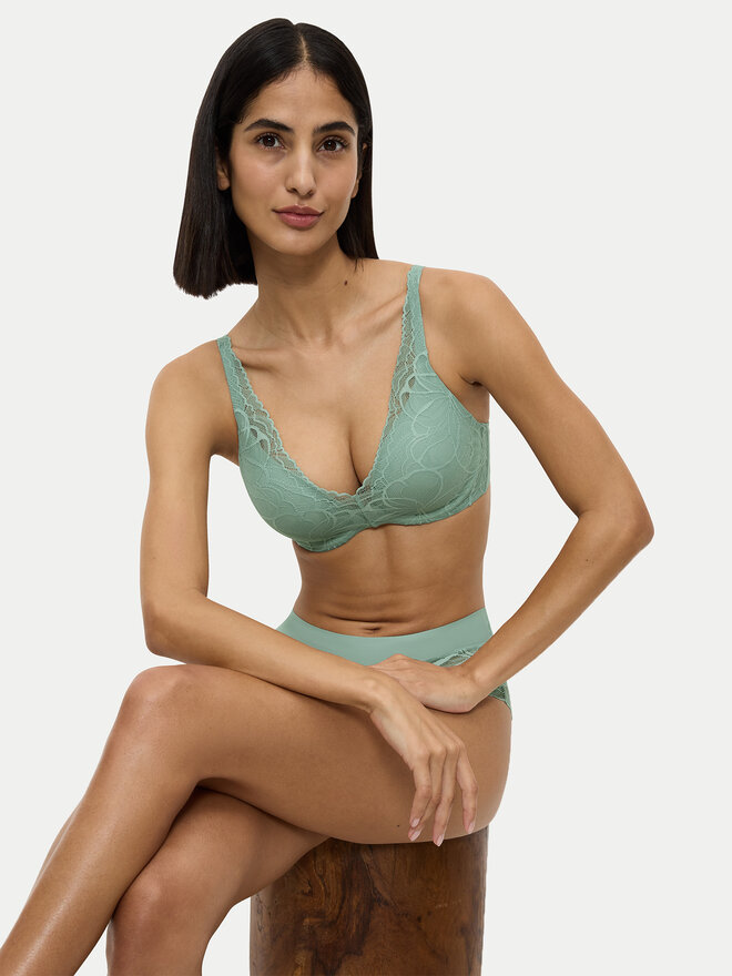 Triumph Triumph Liemenėlė su lankeliais Illusion 10219710 Žalia