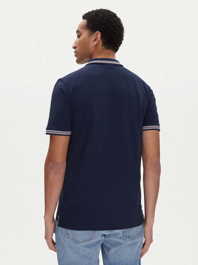 Fila Fila Poloshirt Lubeek FAM0898 Dunkelblau Regular Fit