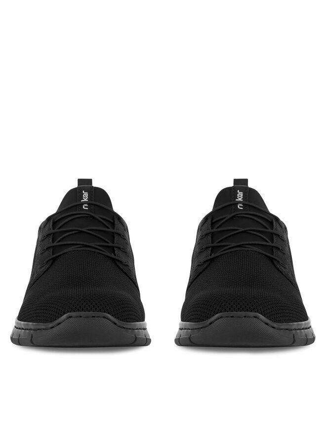 Rieker Sneakersy Rieker B7796-01 Čierna