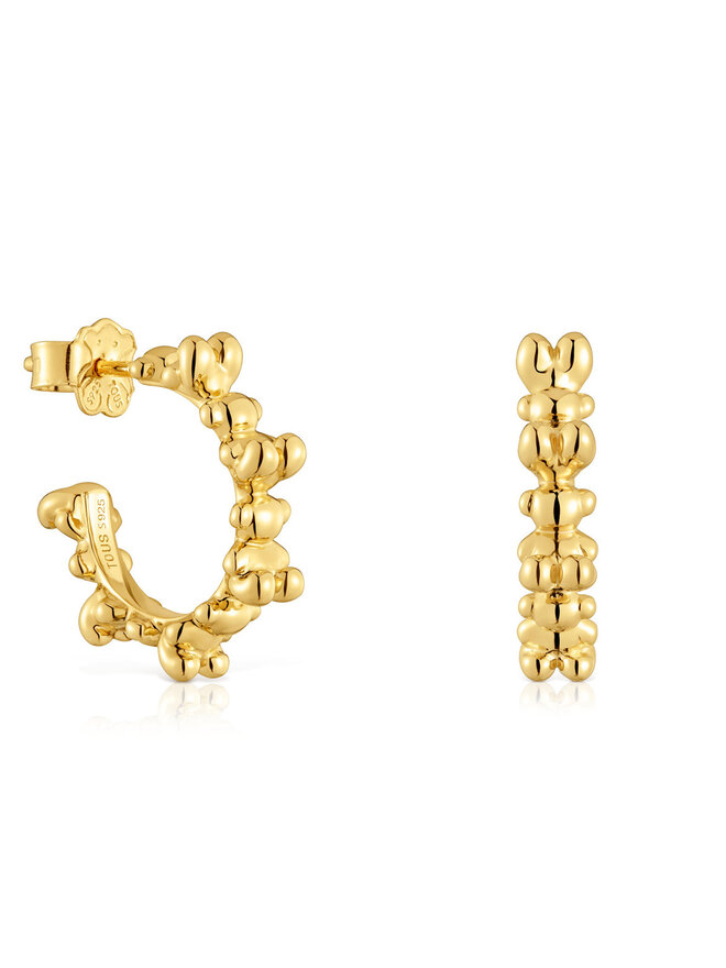 TOUS Kolczyki TOUS Bold Bear 1004194800 Złoty