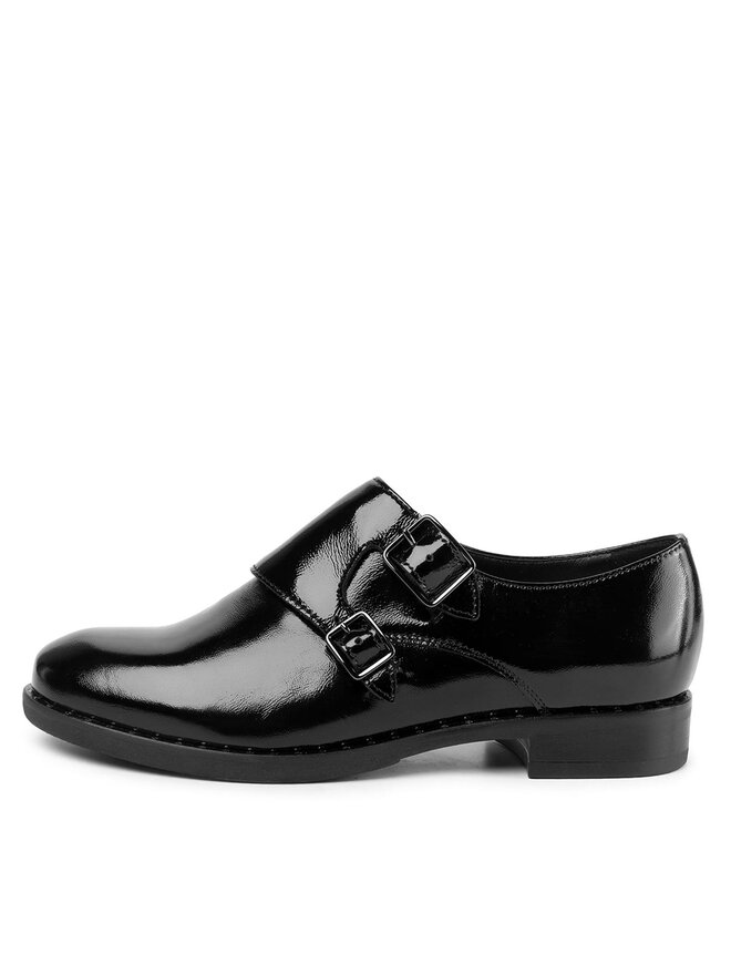 GINO ROSSI Oxford Gino Rossi Atsu DPI680-621-0581-9900-0 Negru