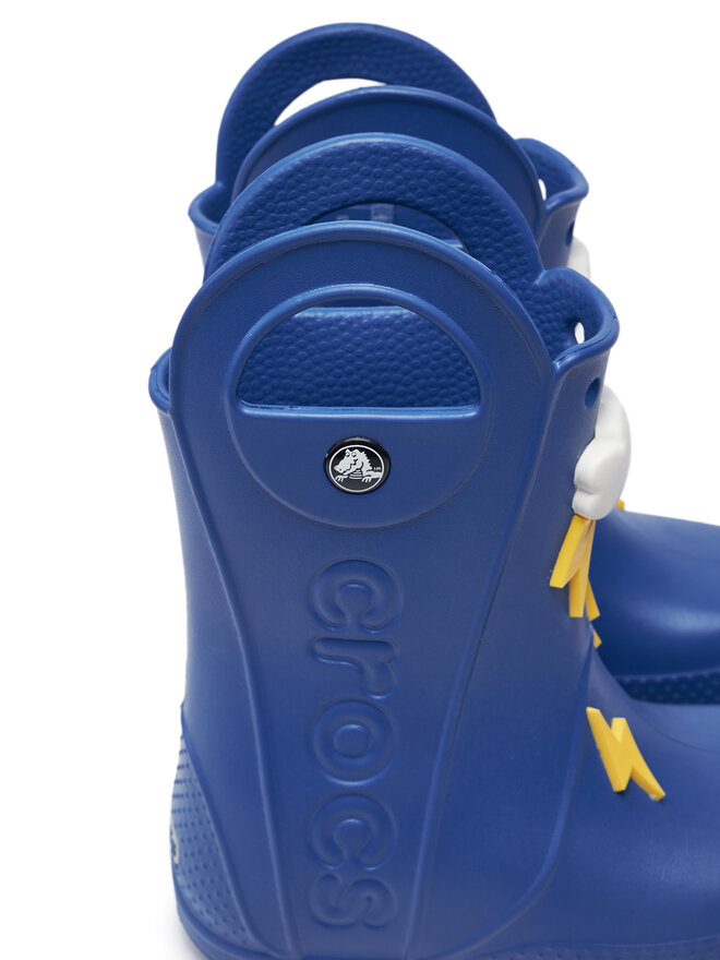 Crocs Гумени ботуши Crocs Handle It Lightning Bolt Rain Boot Kids 210027 Син