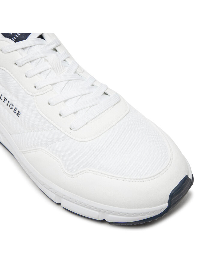 Tommy Hilfiger Sneakers Tommy Hilfiger Faston Mix Ess FM0FM05141 Bianco