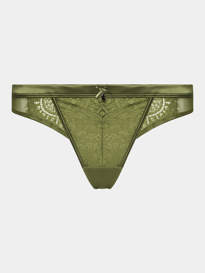 Hunkemöller Hunkemöller Στρίνγκ Amelie String R 203525 Πράσινο