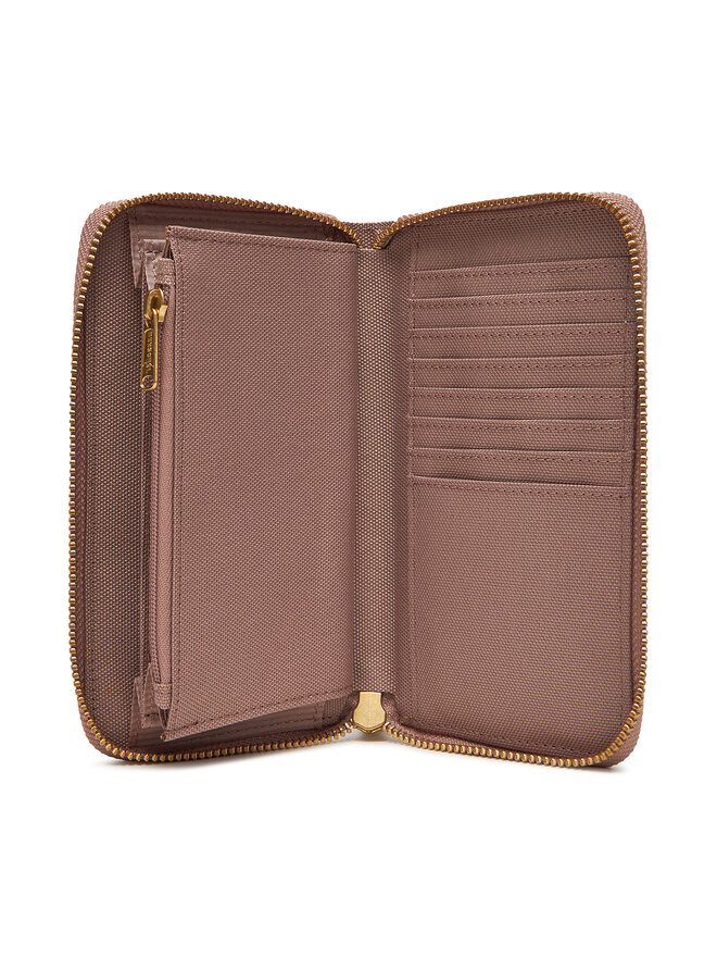Herschel Duży Portfel Damski Herschel Thomas 30079-02077 Różowy