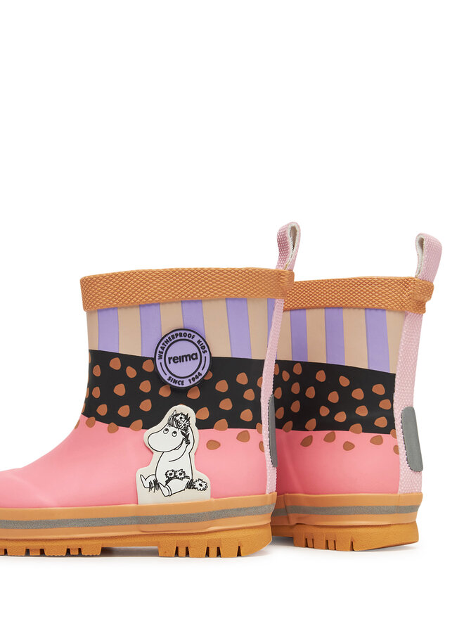 Reima Kalosze Reima Magisk Moomin 5400001B Różowy