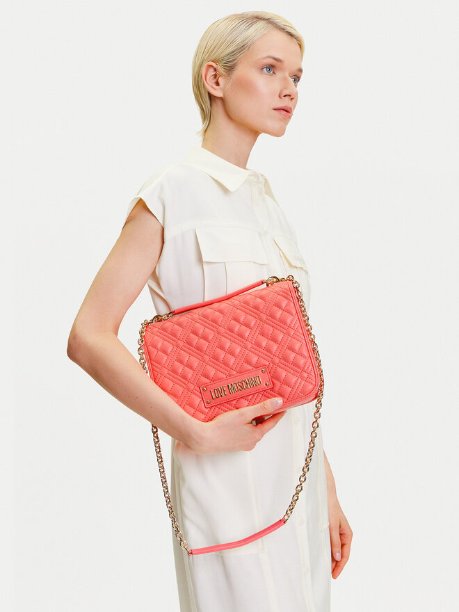 LOVE MOSCHINO Handtasche LOVE MOSCHINO JC4000PP1MLA0464 Korallenfarben