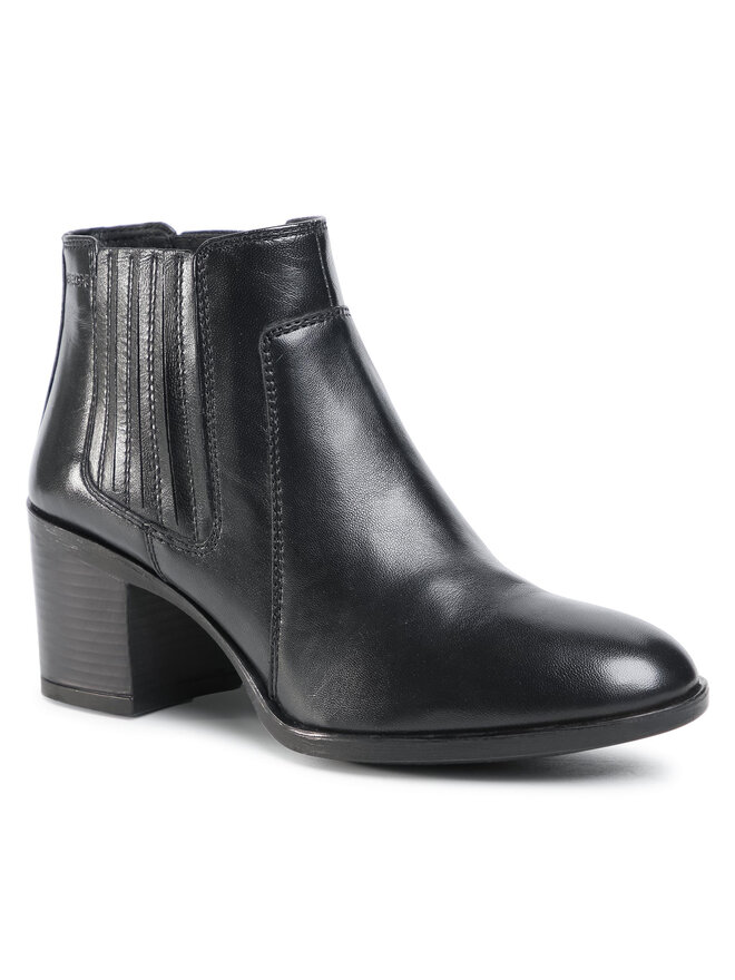 Geox Stiefeletten Geox D New Ashell A D04FSA 000TU C9999 Schwarz