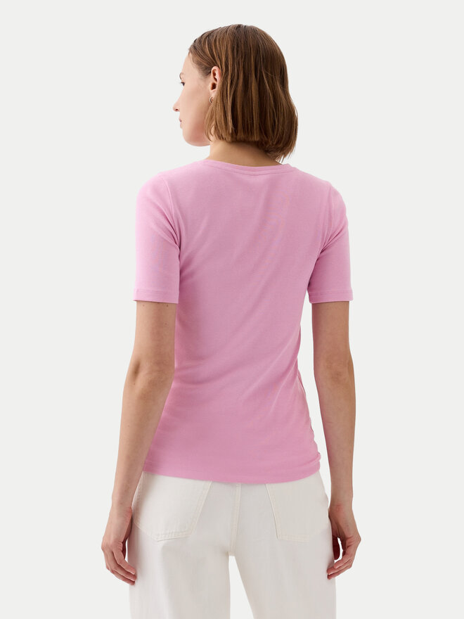 Gap Gap Marškinėliai 540635-10 Rožinė Slim Fit