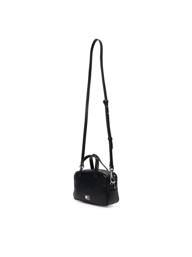 Tommy Jeans Handtasche Tommy Jeans Tjw City Trunk Crossover AW0AW18084 Schwarz