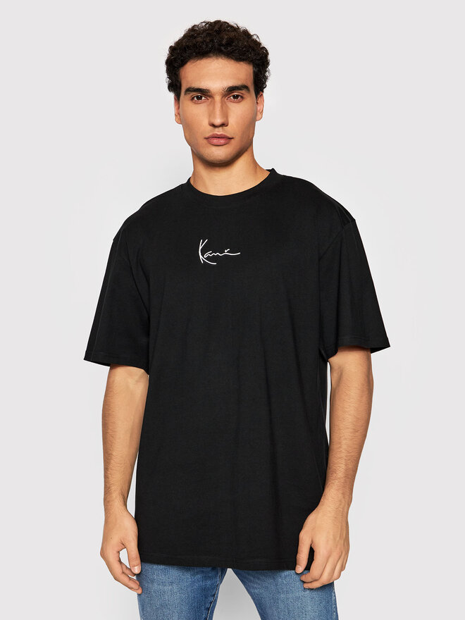 Karl Kani Karl Kani Marškinėliai Small Signature 6060584 Juoda Regular Fit