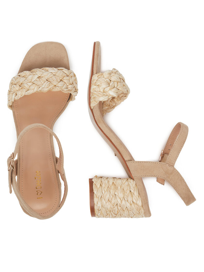 DeeZee Sandalen DeeZee XFV3269-84 Beige