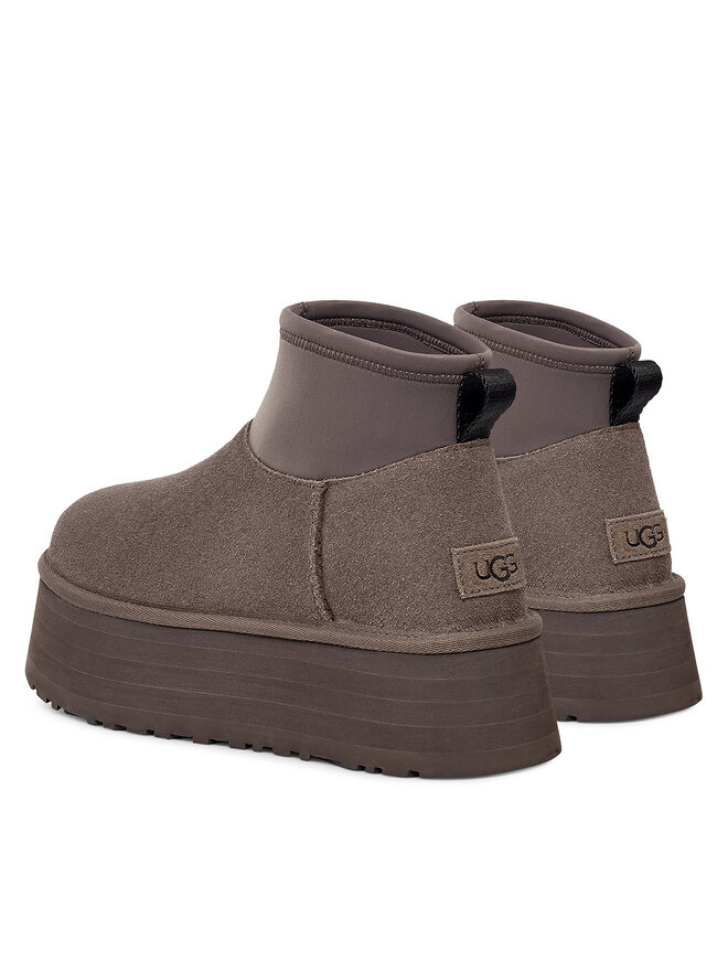 Ugg Μπότες Χιονιού Ugg W Classic Mini Dipper 1168170 Γκρι