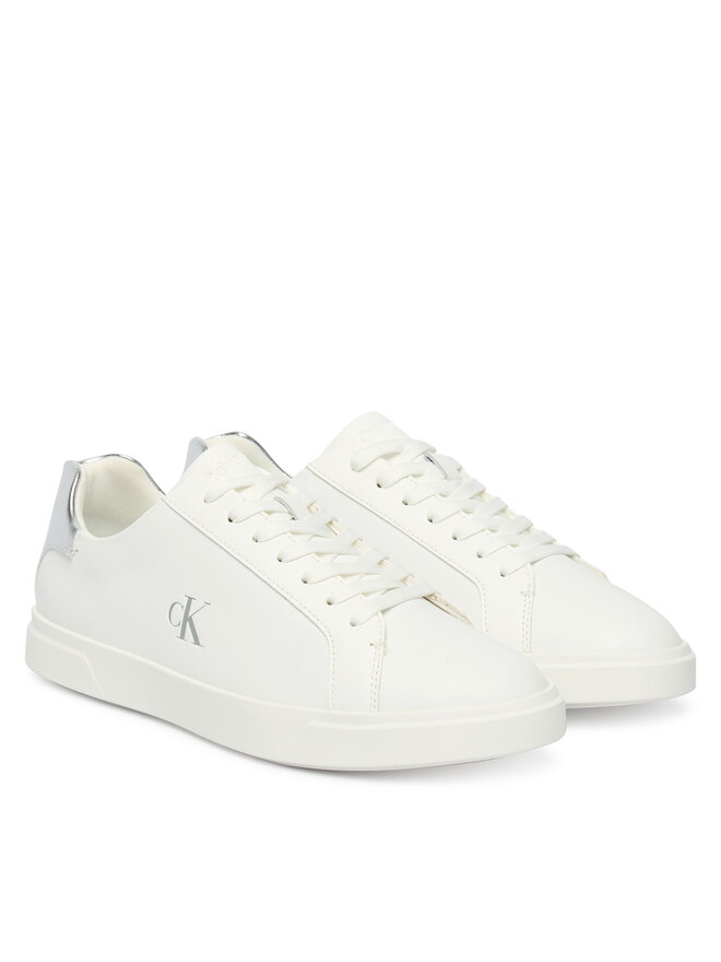 Calvin Klein Sneakers Calvin Klein Low Pro Cups Laceup Lth Met HW0HW02846 Weiß
