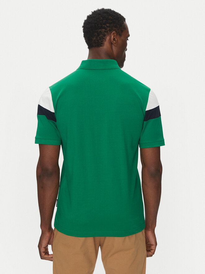 Hechter Paris Hechter Paris Pólóing Pique X-Tech 74026 151929 Zöld Regular Fit