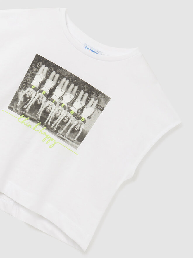 Mayoral Mayoral T-Shirt 6053 Λευκό