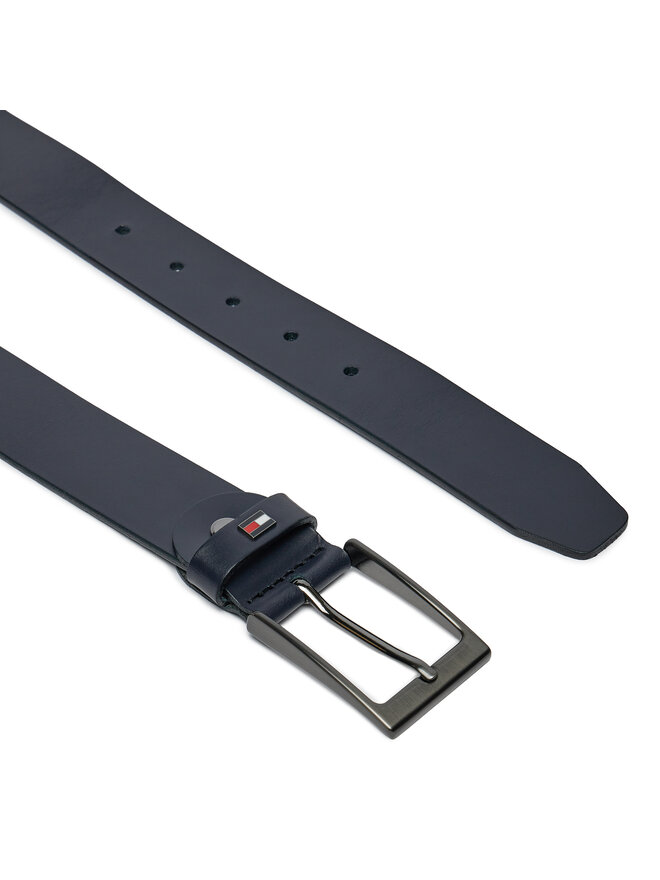 Tommy Hilfiger Ζώνη Ανδρική Tommy Hilfiger Layton Adj 3.5 AM0AM12662 Σκούρο μπλε