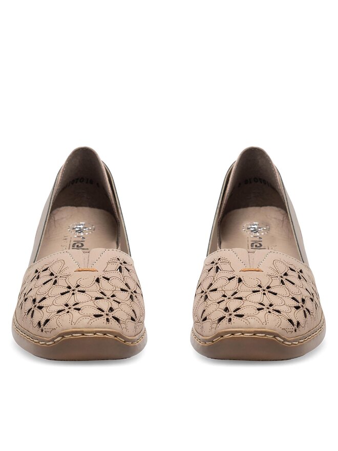 Rieker Halbschuhe Rieker 41356-60 Beige