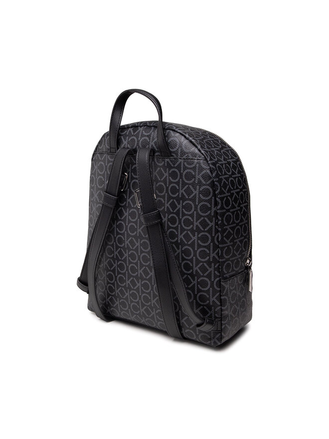 Calvin Klein Batoh Calvin Klein Ck Must Campus Bp W/Pckt Md Mono K60K608625 Černá