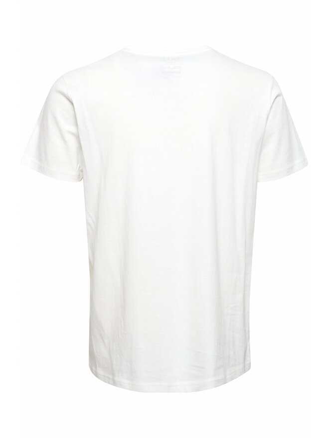 Blend Blend Camiseta 20715756 Blanco Regular Fit
