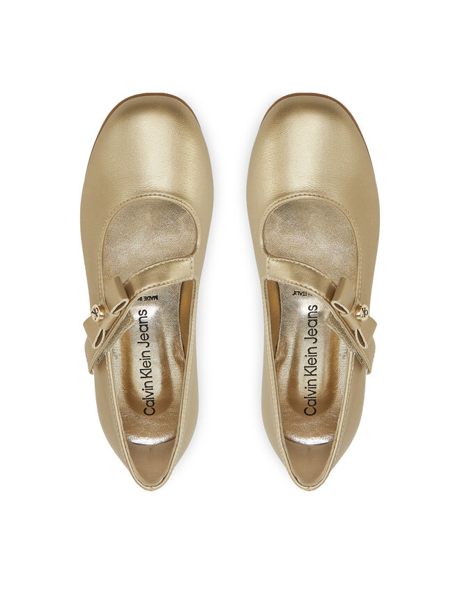 Calvin Klein Jeans Балетки Calvin Klein Jeans Ballerina V4A3-83042-1322 M Золотий
