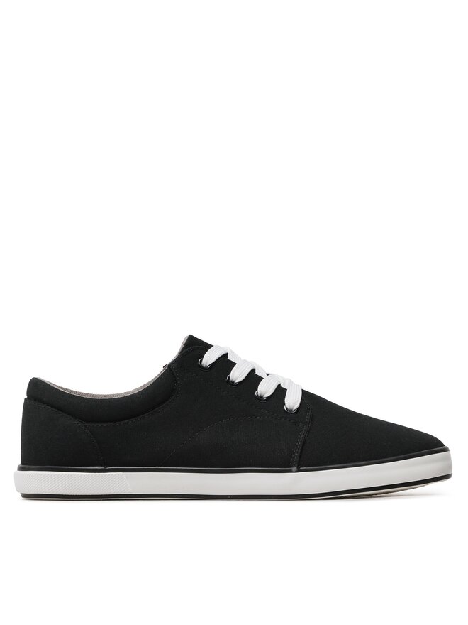 Lanetti Sneakers aus Stoff Lanetti MS20347-11 Schwarz